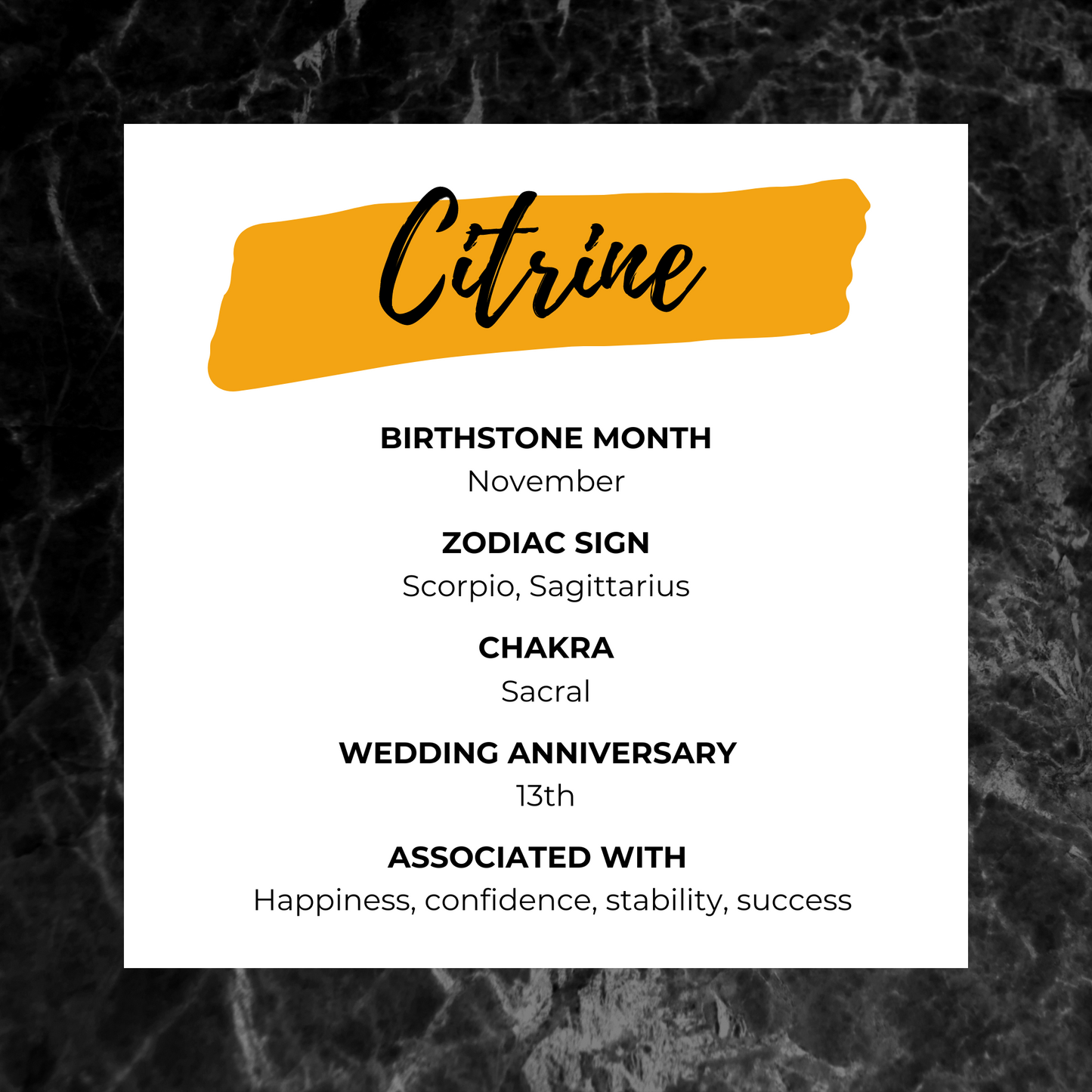 Citrine information