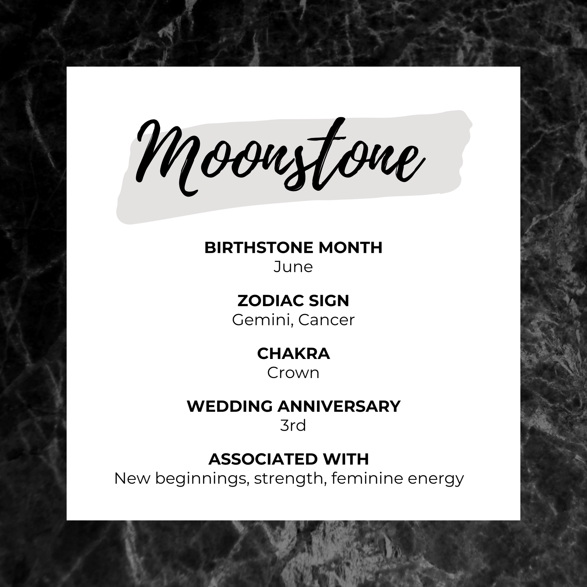 Moonstone information